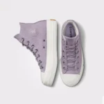 CONVERSE Chuck Taylor All Star Lift Platform Summer Utility Kadın Lila Sneaker ürününü fashadora.com.tr üzerinden güvenle satın alabilirsiniz.