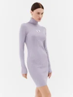 CALVIN KLEIN Badge Roll Neck Sweater Dress Elbise ürününü fashadora.com.tr üzerinden güvenle satın alabilirsiniz.