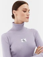 CALVIN KLEIN Badge Roll Neck Sweater Dress Elbise ürününü fashadora.com.tr üzerinden güvenle satın alabilirsiniz.