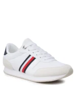 TOMMY HILFIGER TH Essential Stripes Kadın Sneaker ürününü fashadora.com.tr üzerinden güvenle satın alabilirsiniz.